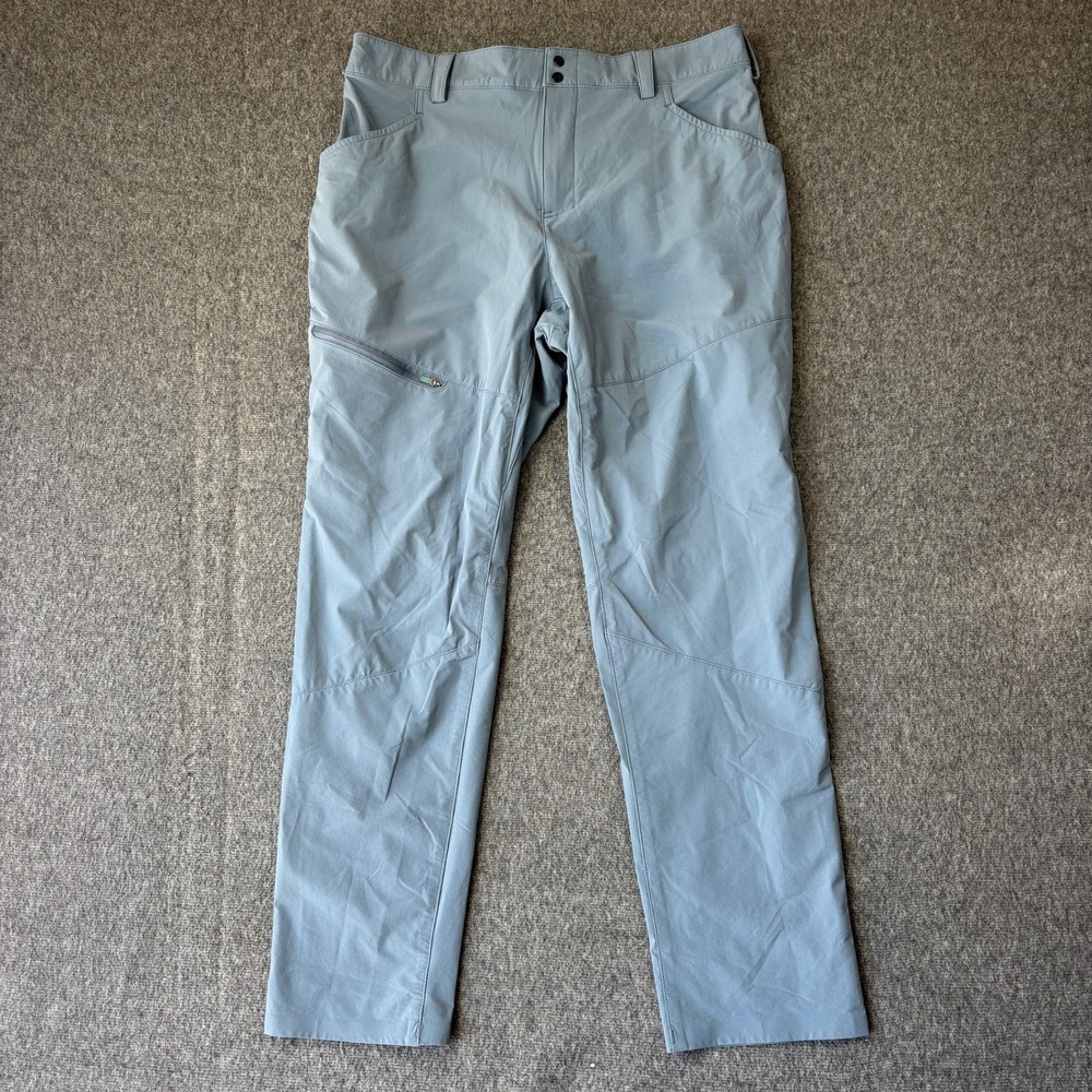 Alaskan Hardgear‎ Duluth Trading Co Womens 14 Regular Hiking Pants Gray Stretch